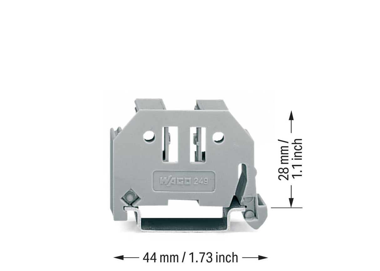 WAGO Endklammer/halter Kst TS35 Serie 249 249-117 schraublos