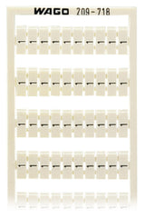 WAGO Klemmenmarkierung ws RM=4mm 1/2 Serie 209 209-718 vert