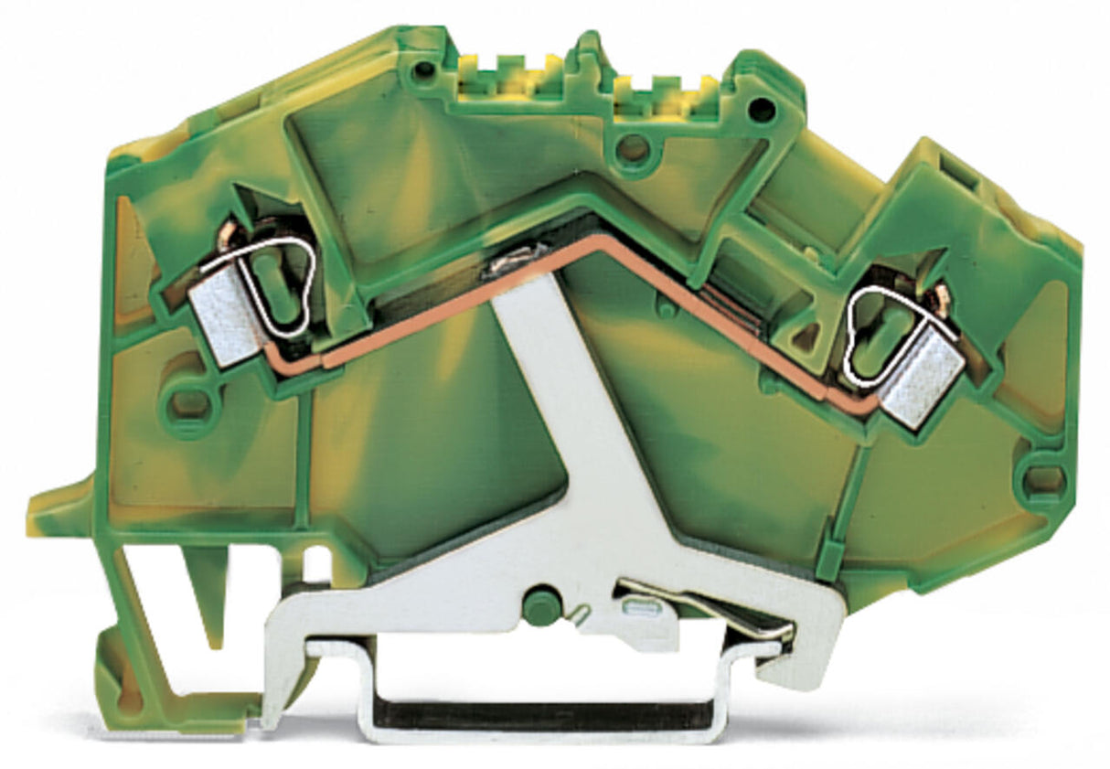 WAGO Schutzleiter-Reihenklemme gn/ge Serie 780 780-607/999-950 0,08-2,5qmm