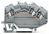 WAGO Reihenklemme 0,08-2,5qmm 1Etage 3kl Serie 780 780-631 gr 24A TS35