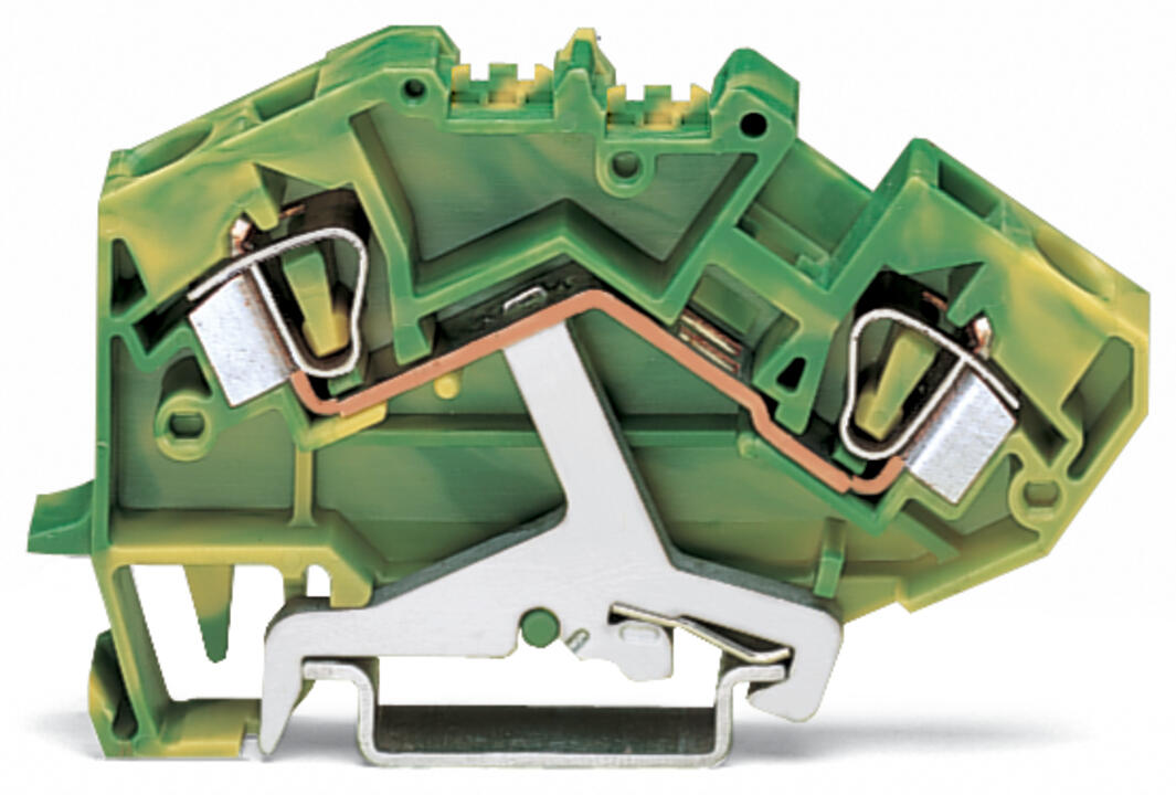 WAGO Schutzleiter-Reihenklemme 0,2-6qmm Serie 782 782-607/999-950 gn/ge 1Etage