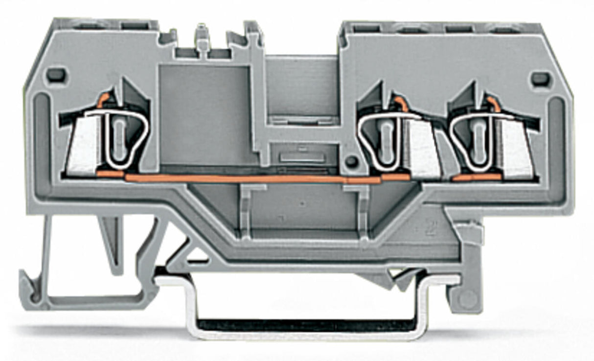 WAGO Reihenklemme 0,08-1,5qmm 1Etage 3kl Serie 279 279-685 sw 18A TS35