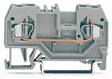 WAGO Reihenklemme 0,08-2,5qmm 1Etage 2kl Serie 280 280-906 ge 24A TS35