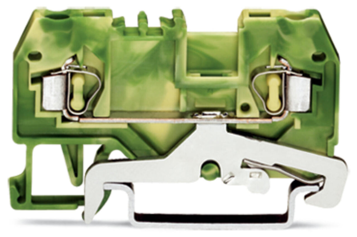 WAGO Schutzleiter-Reihenklemme gn/ge Serie 280 280-907 0,08-2,5qmm 1Etage