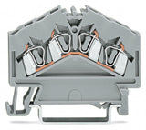 WAGO Reihenklemme 0,08-2,5qmm 1Etage 4kl Serie 280 280-946 or 24A TS35