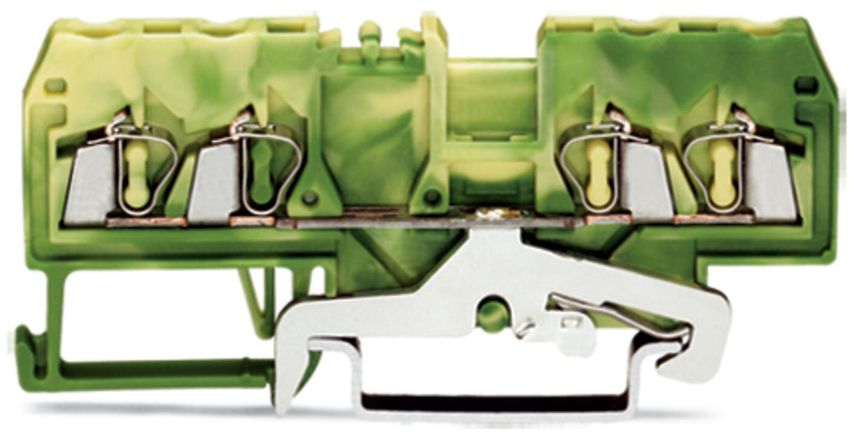 WAGO Schutzleiter-Reihenklemme gn/ge Serie 280 280-837/999-950 0,08-2,5qmm