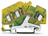 WAGO Schutzleiter-Reihenklemme 0,08-4qmm Serie 281 281-637 gn/ge 1Etage TS35