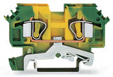 WAGO Schutzleiter-Reihenklemme 0,2-6qmm Serie 282 282-607/999-950 gn/ge 1Etage