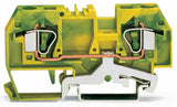 WAGO Schutzleiter-Reihenklemme 0,2-6qmm Serie 282 282-907 gn/ge 1Etage TS35
