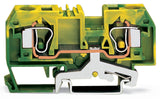 WAGO Schutzleiter-Reihenklemme 0,2-10qmm Serie 284 284-907 gn/ge 1Etage TS35