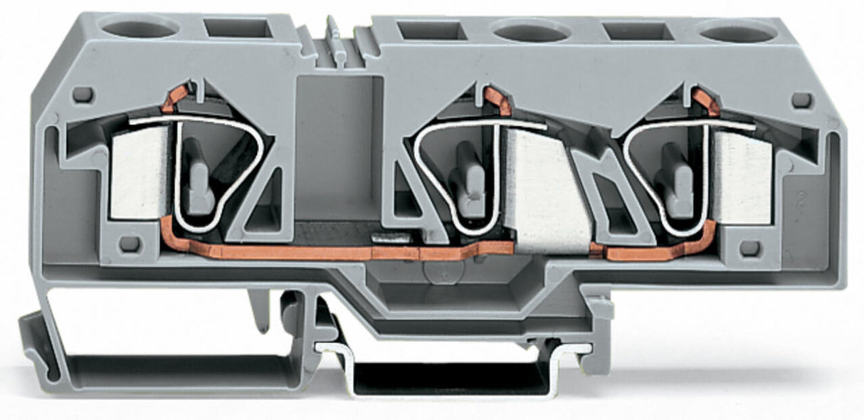 WAGO Reihenklemme 1Etage 3kl lgr 68A Serie 283 283-998 TS35