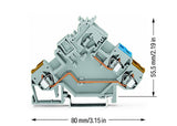 WAGO Initiator/Aktor-Klemme 2Etagen 20A Serie 280 280-562/281-434 0,08-2,5qmm