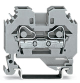 WAGO Reihenklemme 0,2-6qmm 1Etage 2kl gr Serie 282 282-101 41A TS35