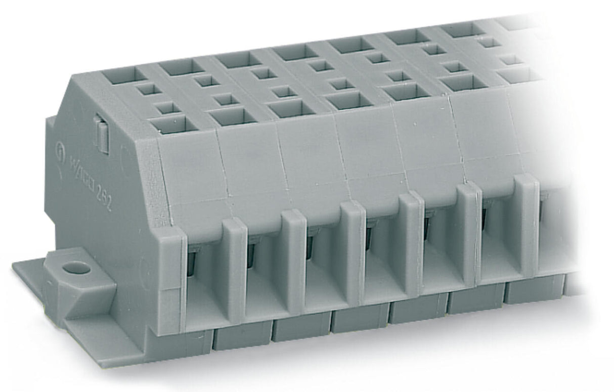 WAGO Klemmleiste 0,08-4qmm 24A 6p 56,5mm Serie 262 262-106 Thermopl gr Federzug