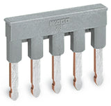WAGO Querverbinder 5p gr steckb isol 18A Serie 280 280-485 m.Berühr.schutz