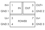WAGO Trennverstärker 24V 1Kan Federzug Serie 857 857-413 Galv.Trenn NT