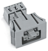 WAGO Gerätebuchse 3p ger Snap/schraub Serie 890 890-743 Federzug 250V 16A hfr