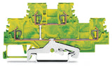 WAGO Reihenklemme 0,08-1,5qmm 2Etagen Serie 279 279-507 2kl gn/ge 18A TS35