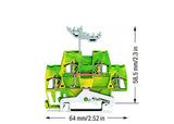 WAGO Schutzleiter-Reihenklemme gn/ge Serie 280 280-517 0,08-2,5qmm 2Etagen