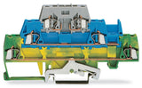 WAGO Reihenklemme 3Etagen 2kl 20A TS35 Serie 280 280-510 gr/bl/gn-ge
