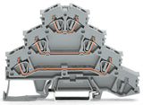 WAGO Reihenklemme 4Etagen 2kl gr 20A Serie 281 281-532 TS35
