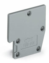 WAGO Abschlussplatte rastb gr Serie 709 709-312