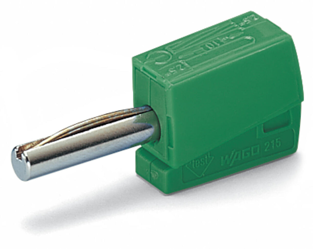WAGO Zubehör Messgerät gn 4mm PVC 20A Serie 215 215-411