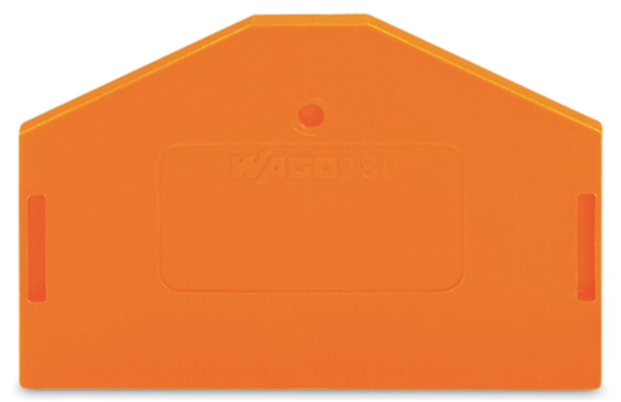 WAGO Abschl/Zwischenplatte rastb or Serie 280 280-313