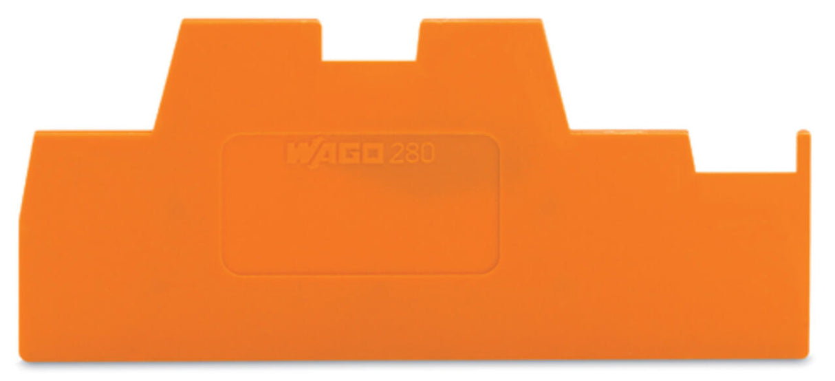 WAGO Abschlussplatte rastb or Serie 280 280-369