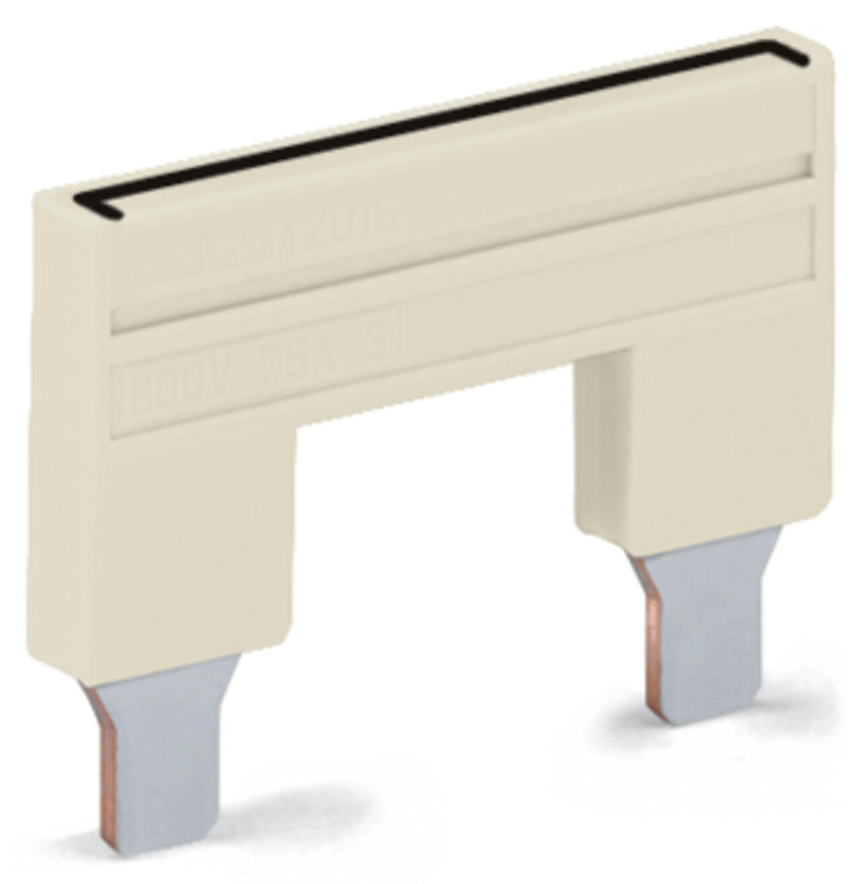 WAGO Querverbinder 2p steckb isol 57A Serie 2010 2010-433 m.Berühr.schutz