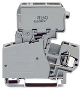 WAGO Sicherungs-Reihenklemme 0,08-4qmm Serie 281 281-623/281-542 G-Sich_6,3x32m