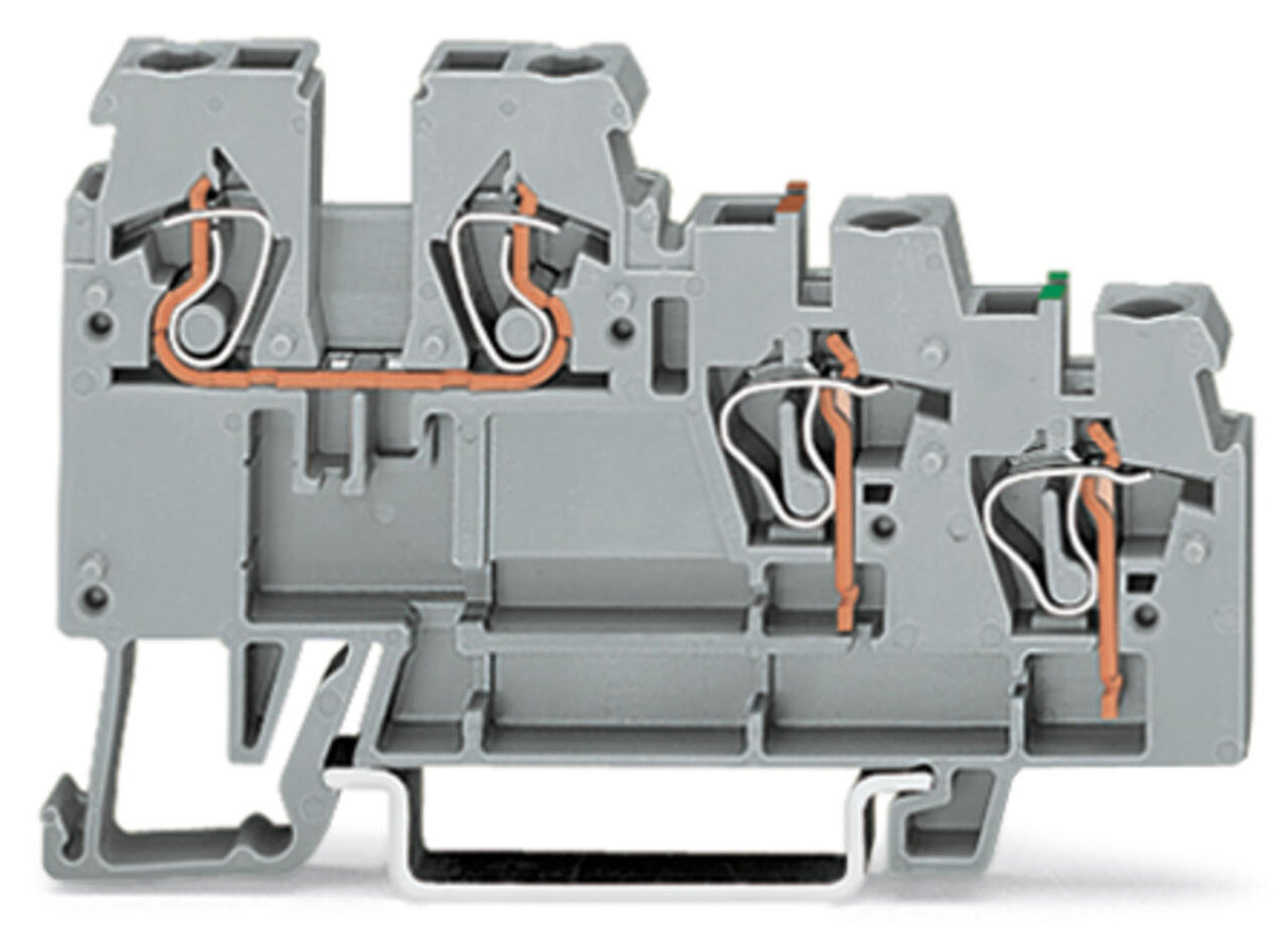 WAGO Initiator/Aktor-Klemme 3Etagen 18A Serie 270 270-585 0,08-2,5qmm