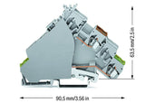 WAGO Initiator/Aktor-Klemme 2Etagen NPN Serie 280 280-586/281-496 0,08-2,5qmm