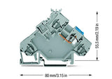 WAGO Initiator/Aktor-Klemme 1Etage 20A Serie 280 280-592 0,08-2,5qmm