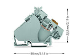 WAGO Initiator/Aktor-Klemme 1Etage 20A Serie 280 280-556 0,08-2,5qmm