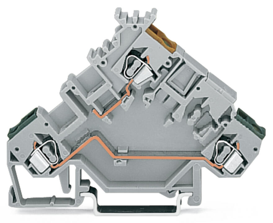 WAGO Initiator/Aktor-Klemme 2Etagen 20A Serie 280 280-555 0,08-2,5qmm