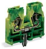WAGO Klemmleiste 0,08-4qmm 24A 1p 5mm Serie 869 869-328 Thermopl gn/ge