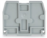 WAGO Abschlussplatte rastb gr Serie 869 869-375