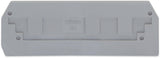 WAGO Abschl/Zwischenplatte rastb gr Serie 282 282-308