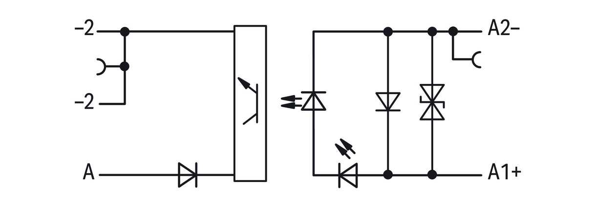 WAGO Optokoppler 24V 0,0042A 9-60V Serie 859 859-794 Transistor