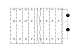 WAGO Printklemme 6f 3re or RM=5,08 Serie 737 737-302 Federzug/Löt