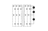 WAGO Printklemme 96f 4re gr RM=5 Serie 738 738-224 Federzug/Löt