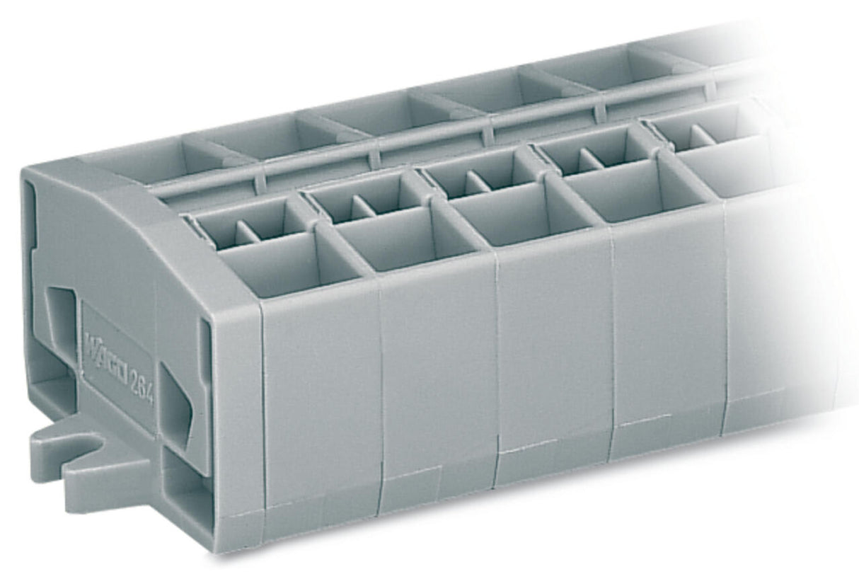 WAGO Klemmleiste 0,08-2,5qmm 24A 8p 87mm Serie 264 264-258 Thermopl gr Federzug