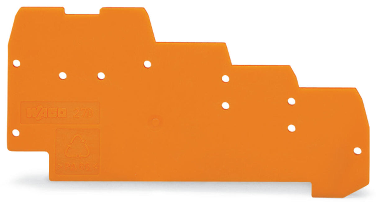 WAGO Abschl/Zwischenplatte rastb or Serie 270 270-322