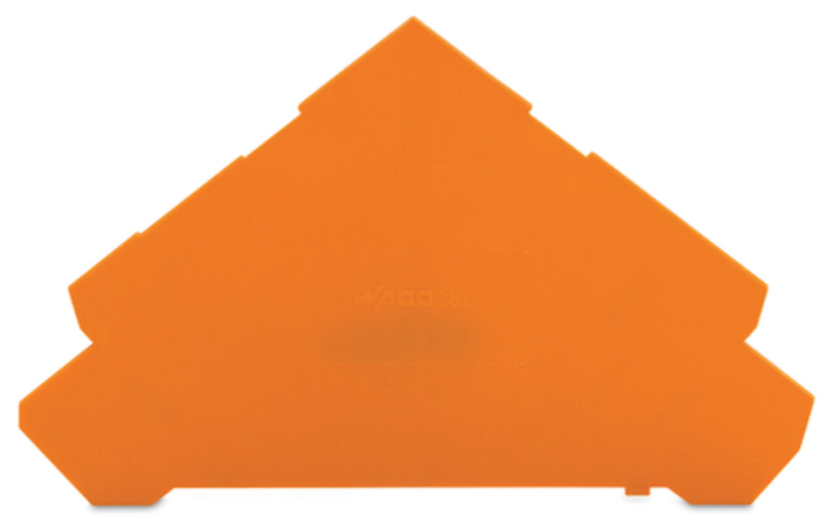 WAGO Abschl/Zwischenplatte rastb or Serie 280 280-323