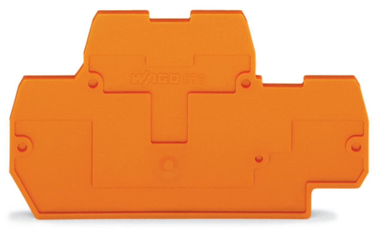 WAGO Abschl/Zwischenplatte rastb or Serie 870 870-519