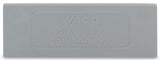 WAGO Abschl/Zwischenplatte rastb gr Serie 281 281-333
