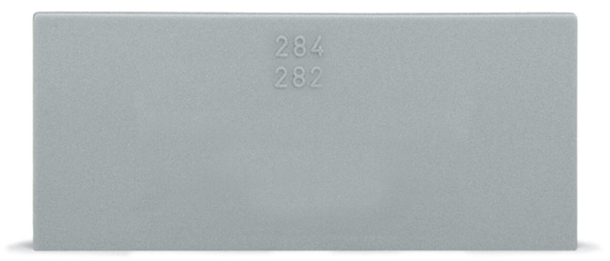 WAGO Abschlussplatte rastb or Serie 284 284-343