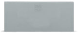 WAGO Abschlussplatte rastb or Serie 284 284-343