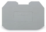 WAGO Abschlussplatte rastb gr Serie 283 283-333